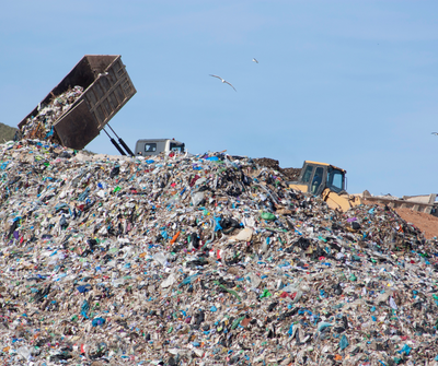 How much plastic ends up in Australian landfills?