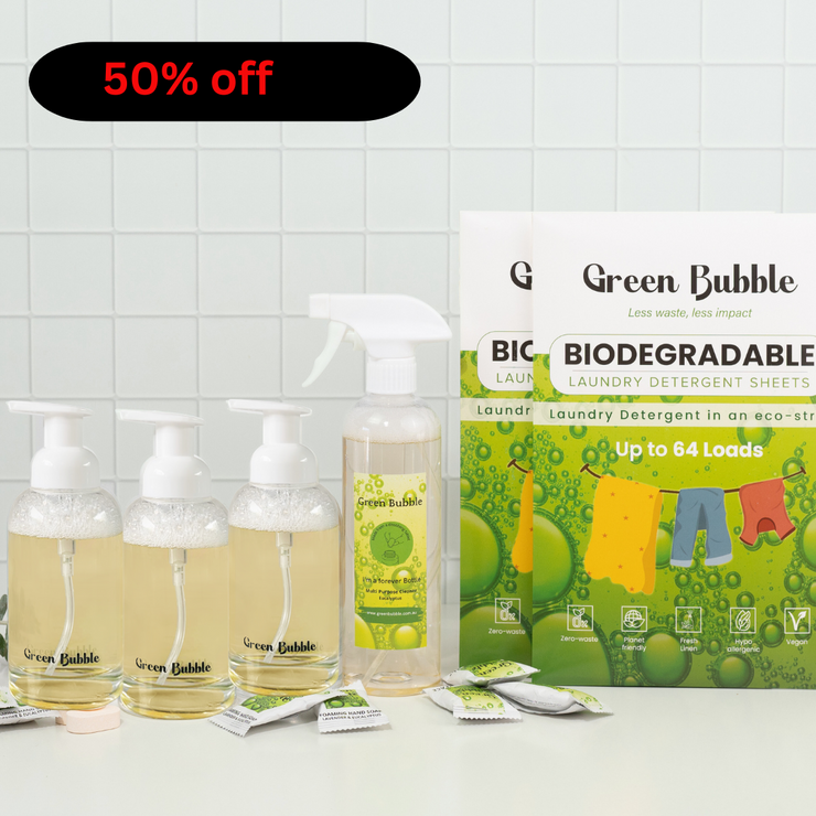 Green Bubble Family Bundle 50% off