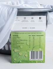 Standard laundry Detergent Sheet - Green Bubble